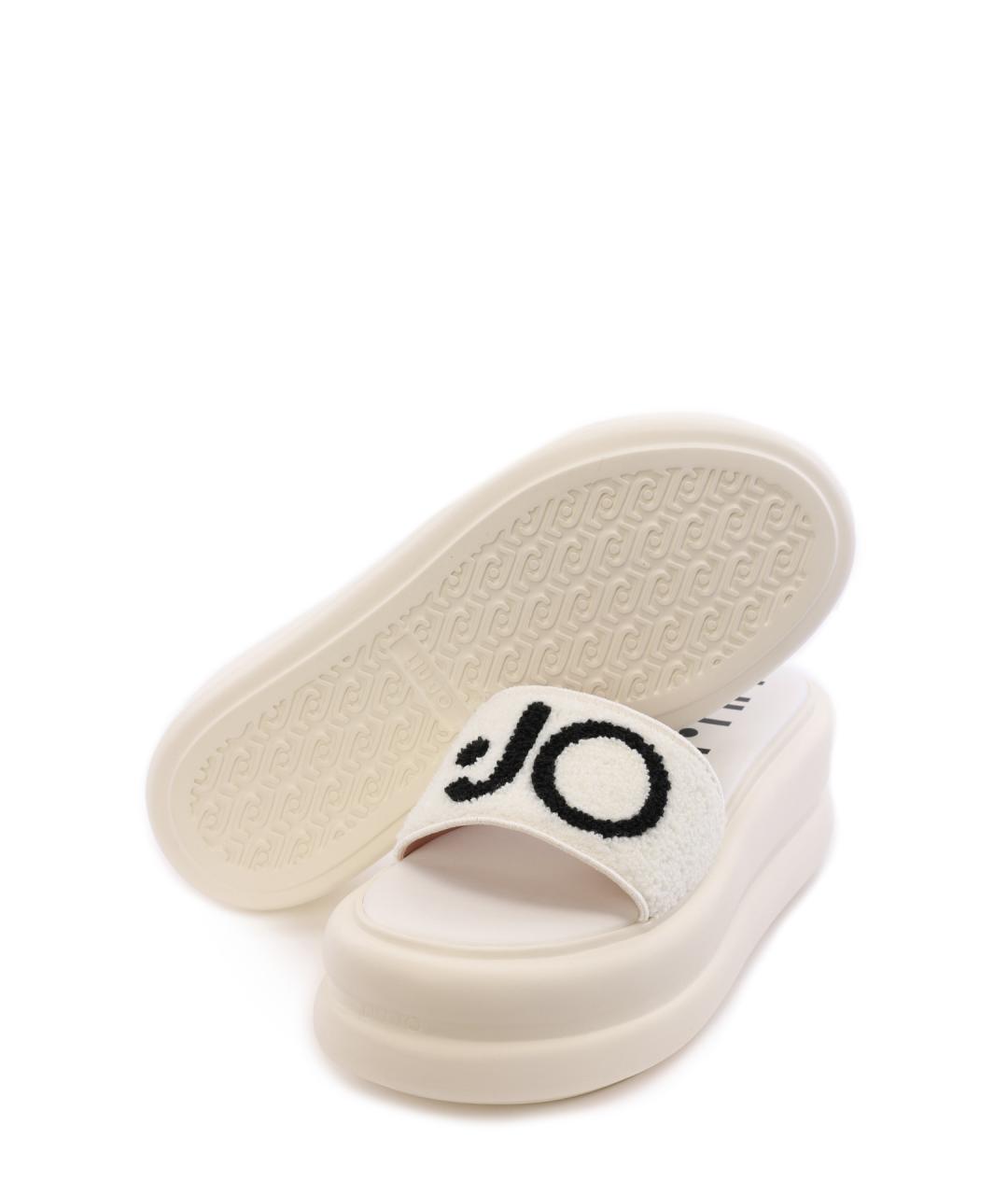 LIU JO Белые шлепанцы, фото 4