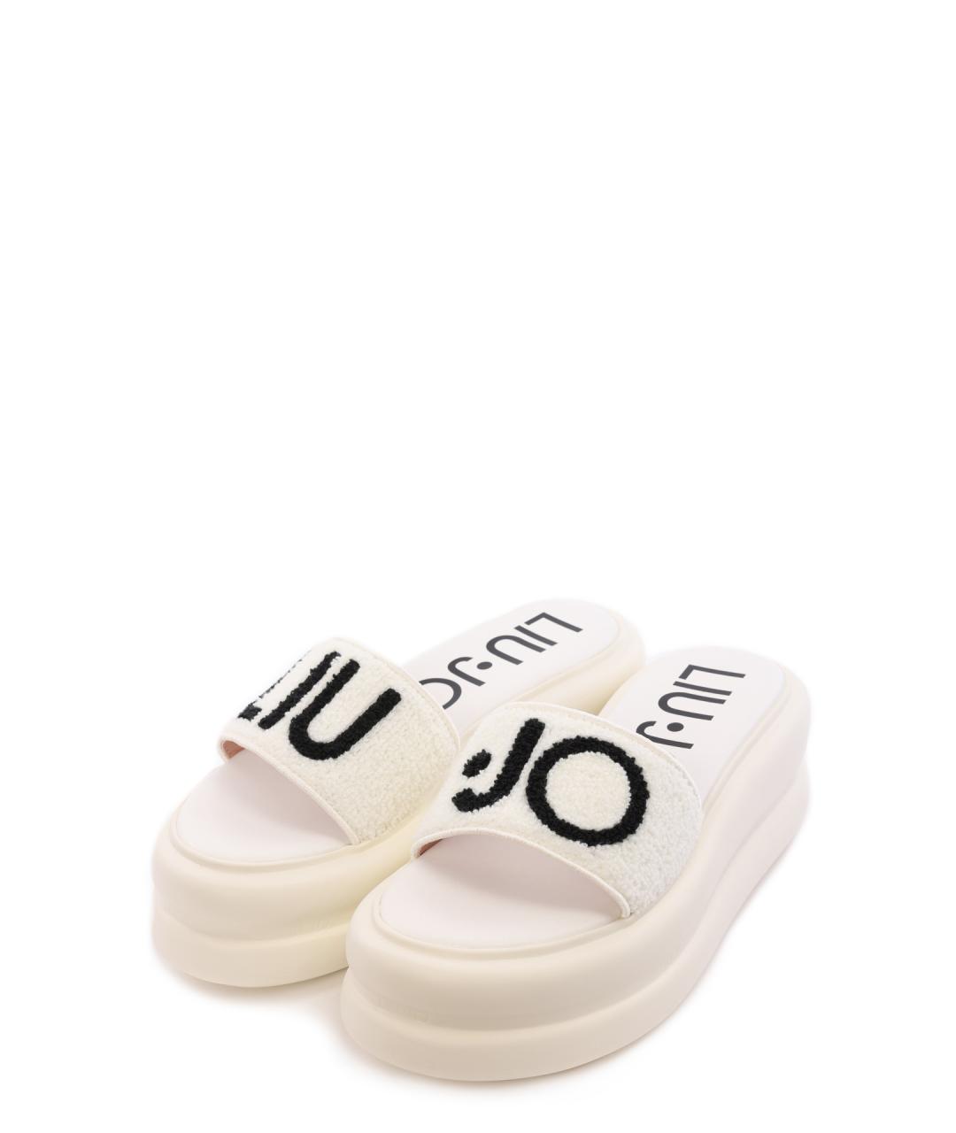 LIU JO Белые шлепанцы, фото 2