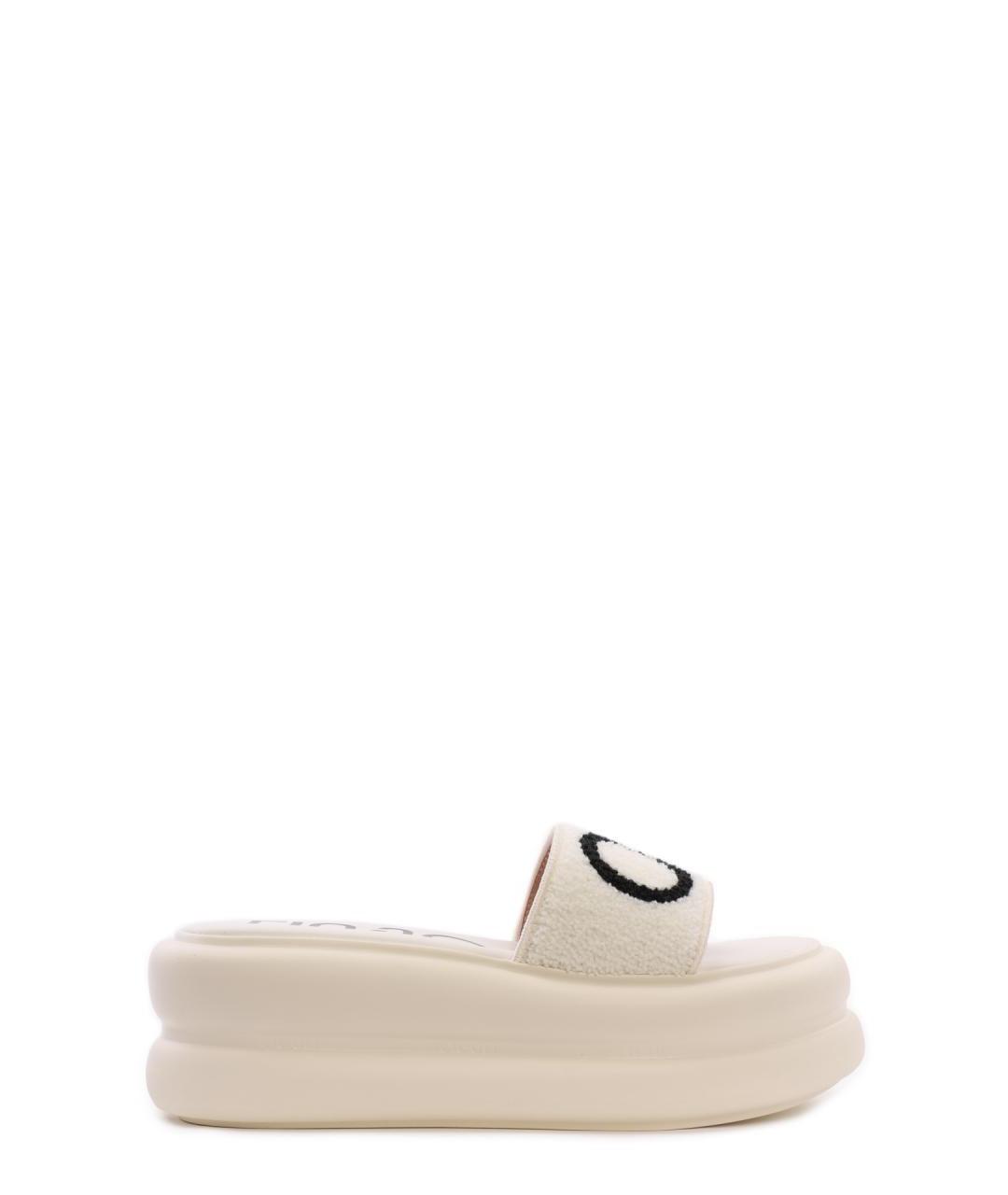 LIU JO Белые шлепанцы, фото 1