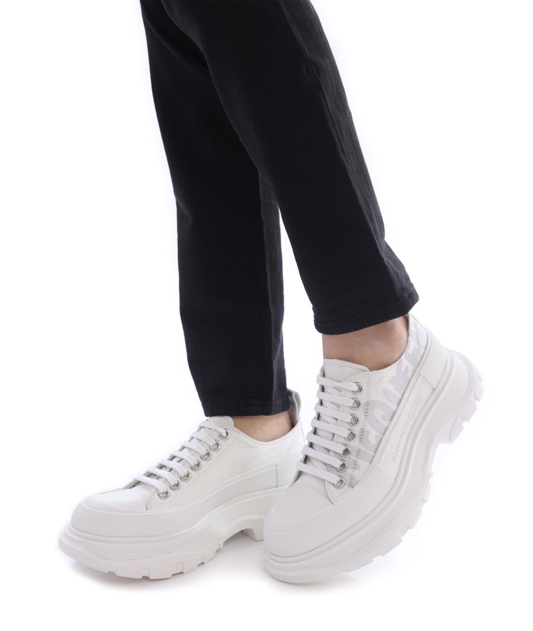 ALEXANDER MCQUEEN Белые кроссовки, фото 3