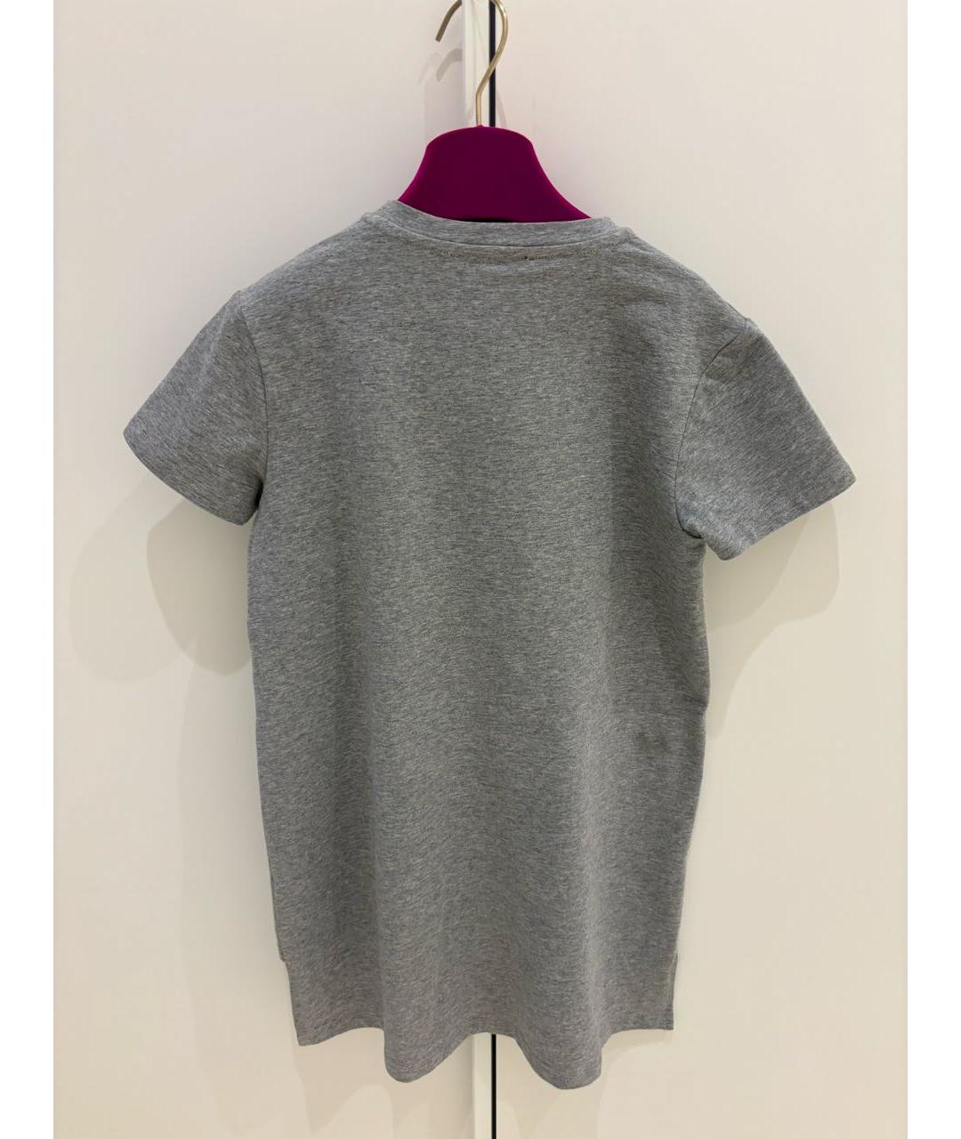 JOHN RICHMOND Серый хлопковый детская футболка / топ, фото 2