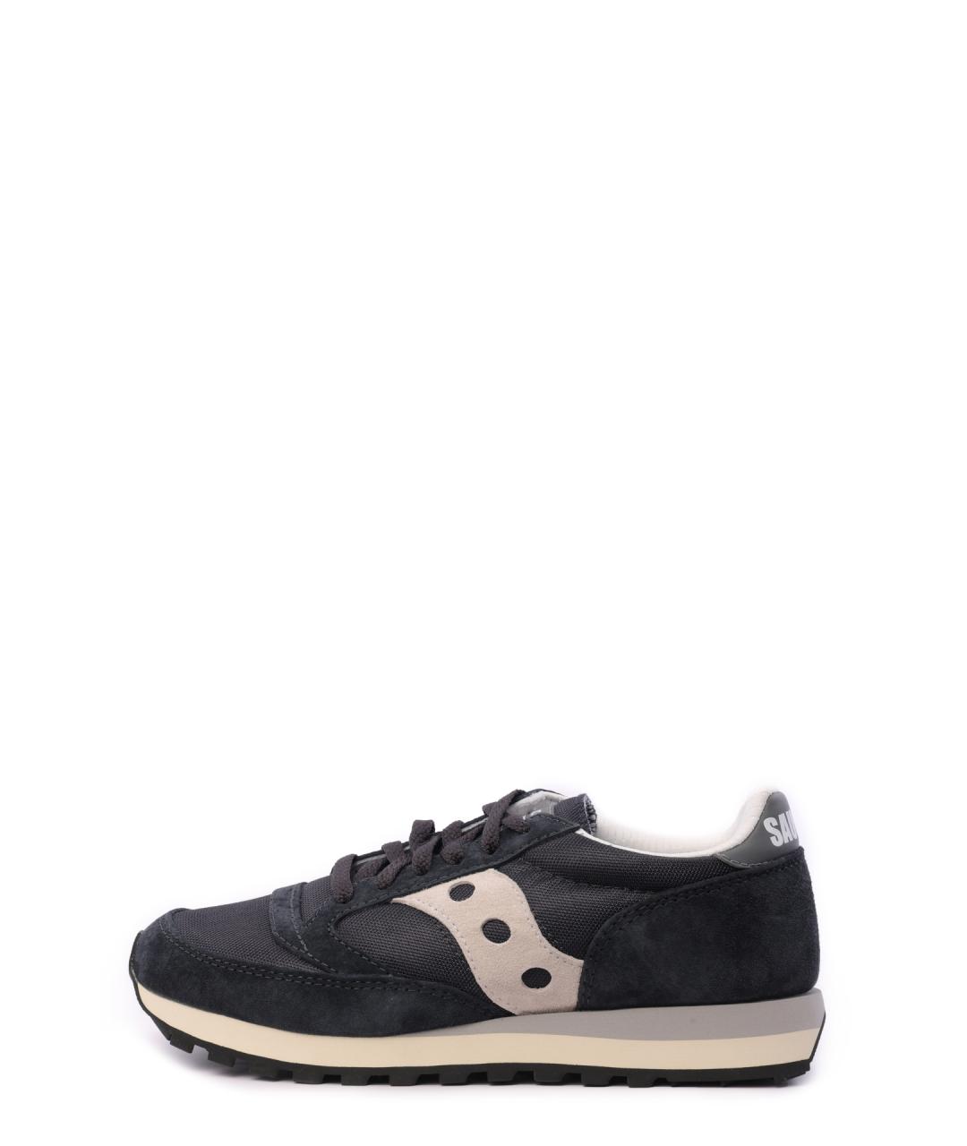 SAUCONY Темно-синие замшевые низкие кроссовки / кеды, фото 7