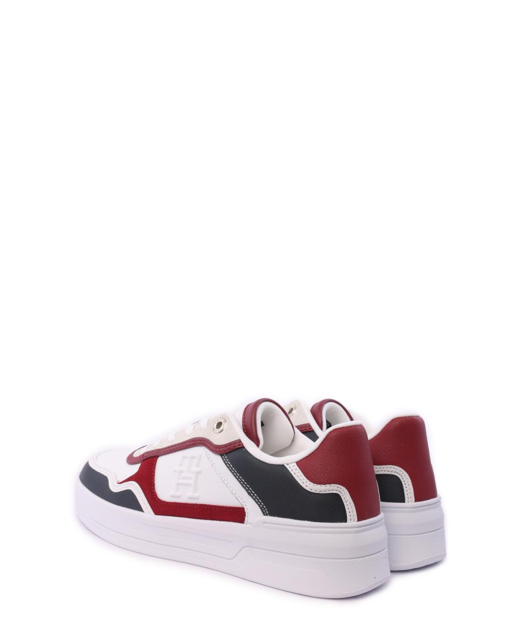 TOMMY HILFIGER Бордовые кроссовки, фото 3