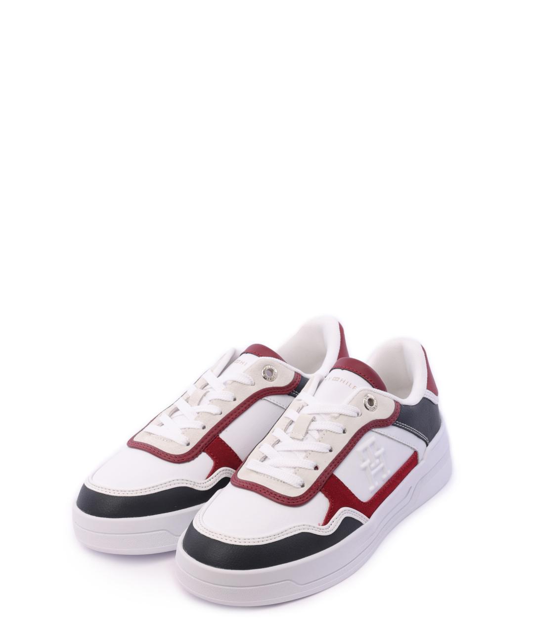 TOMMY HILFIGER Бордовые кроссовки, фото 2