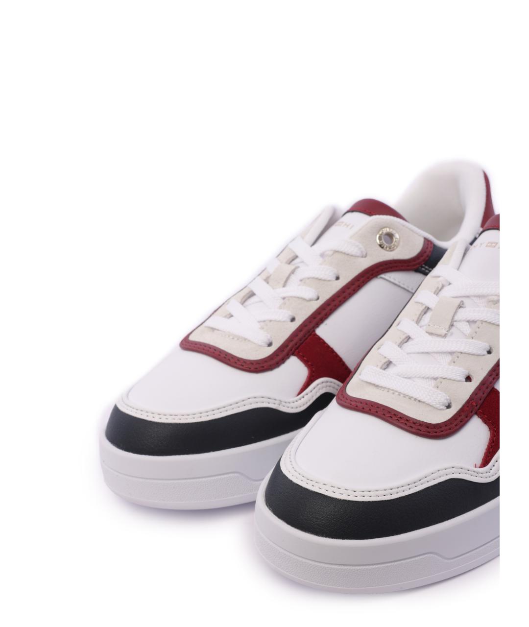 TOMMY HILFIGER Бордовые кроссовки, фото 6