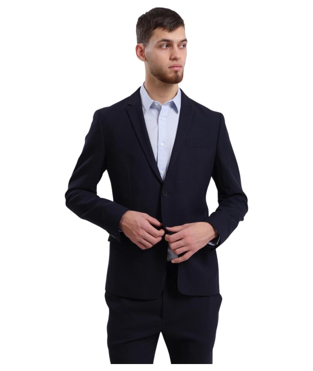 CALVIN KLEIN Синий пиджак, фото 1