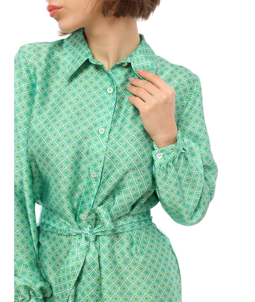 LIU JO Зеленые платье, фото 6