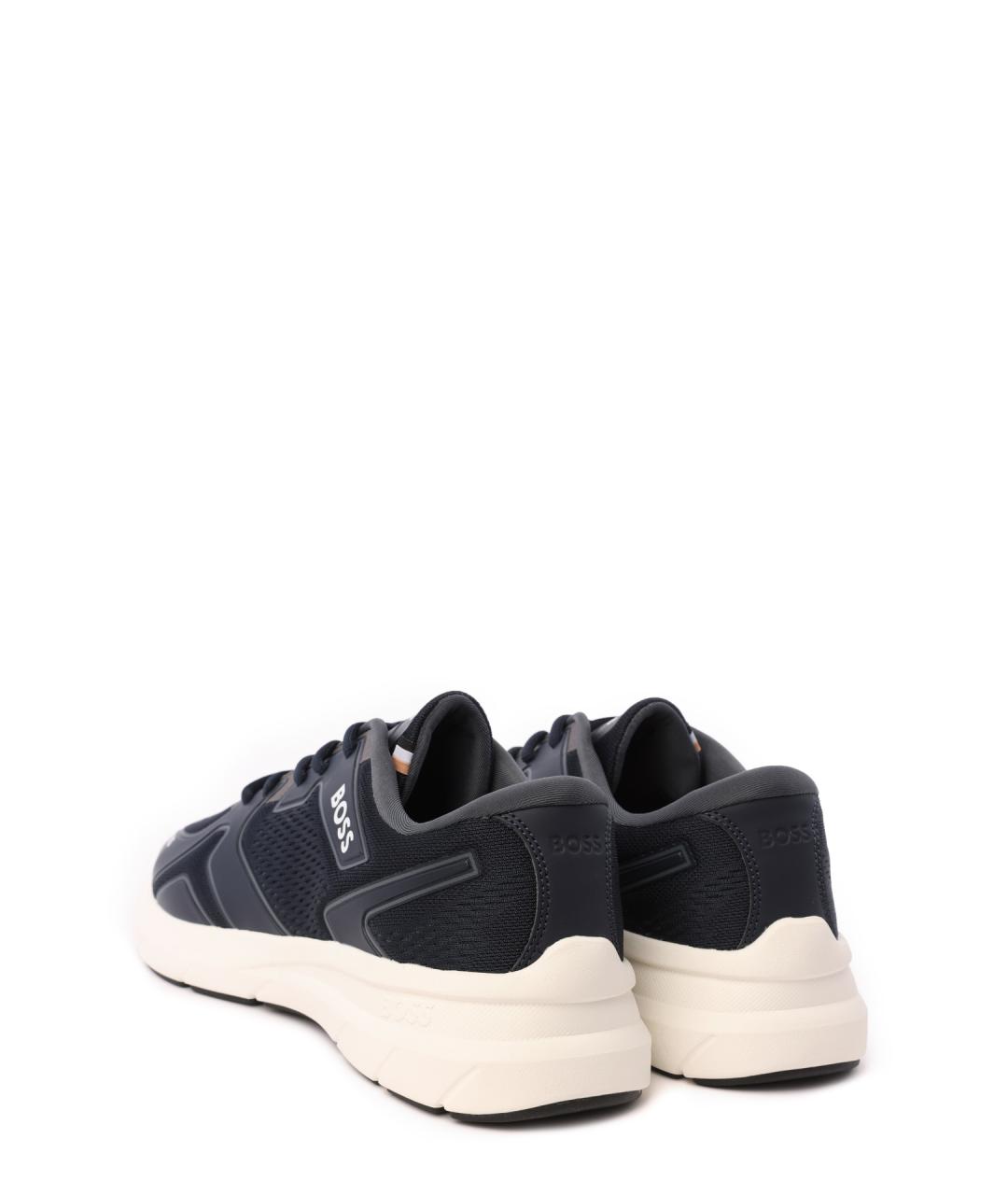 HUGO BOSS Черные высокие кроссовки / кеды, фото 3