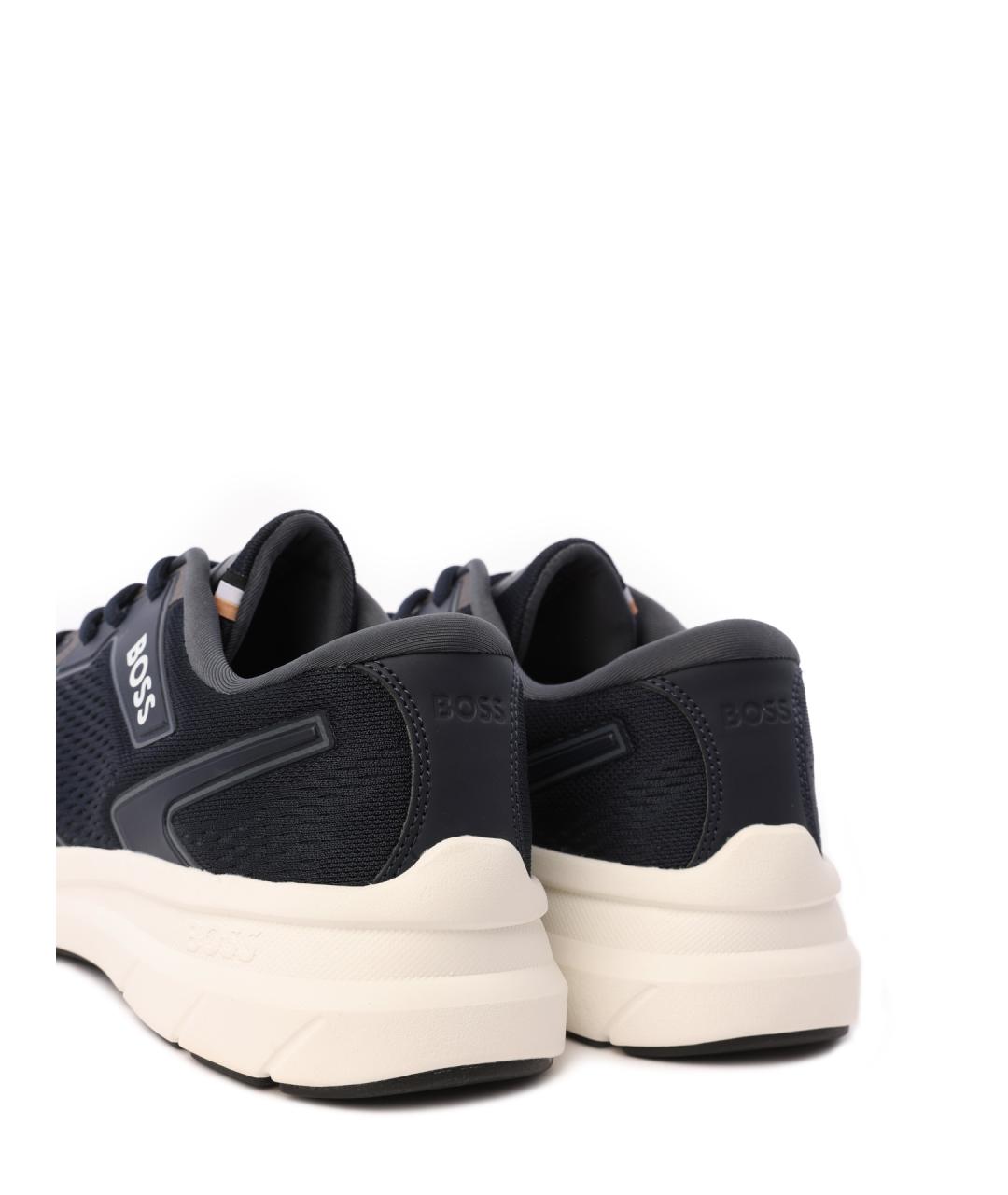 HUGO BOSS Черные высокие кроссовки / кеды, фото 7