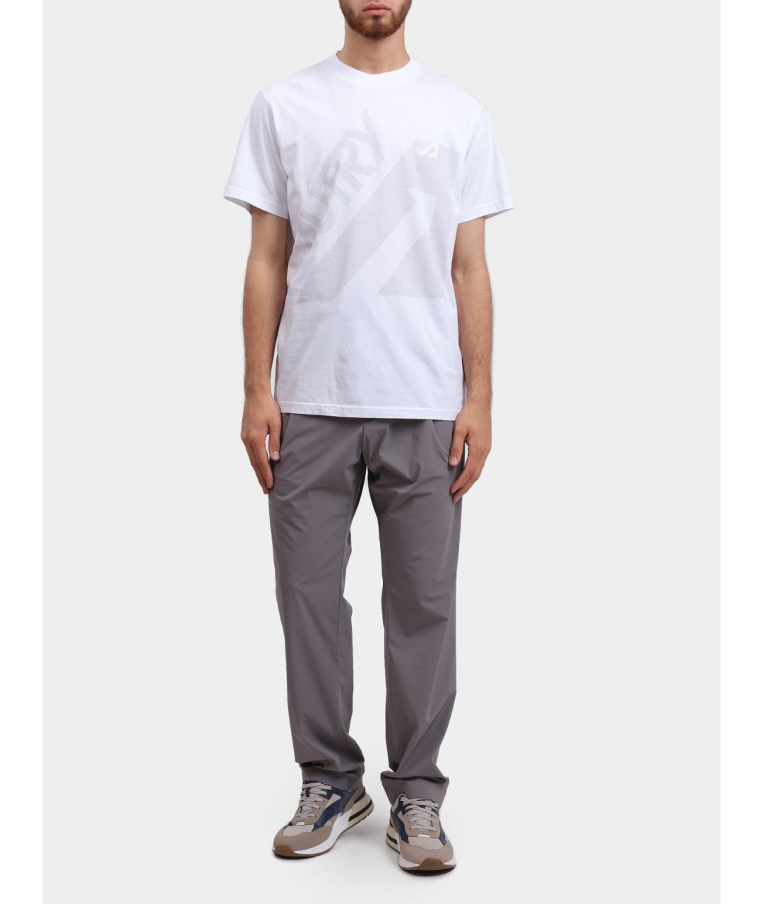 AUTRY Белая хлопковая футболка, фото 2