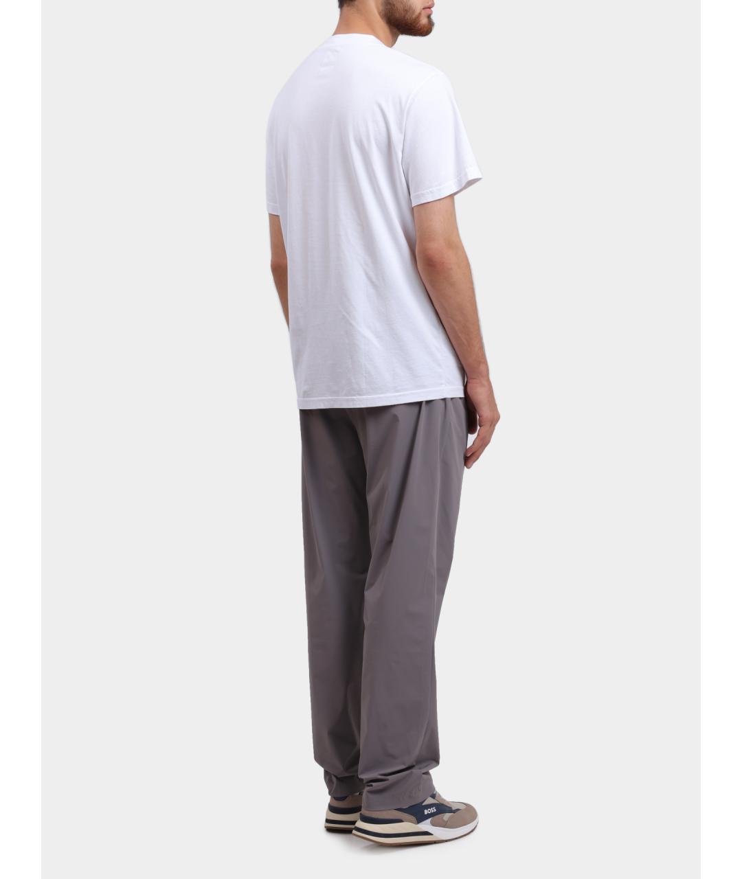 AUTRY Белая хлопковая футболка, фото 4