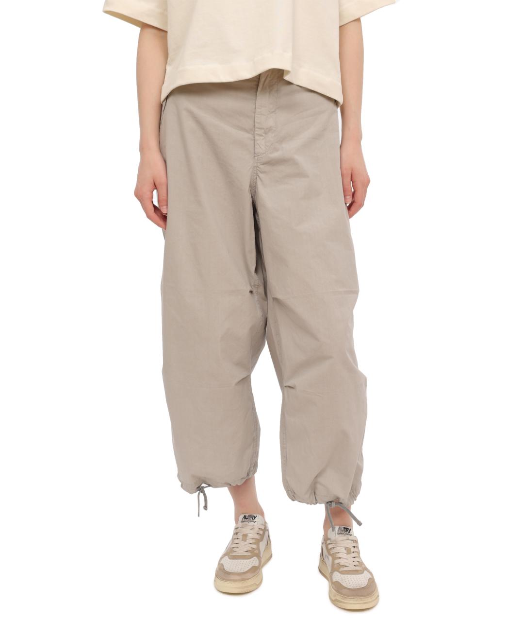 AUTRY Серые прямые брюки, фото 2