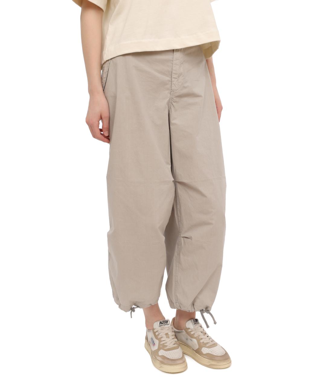 AUTRY Серые прямые брюки, фото 3