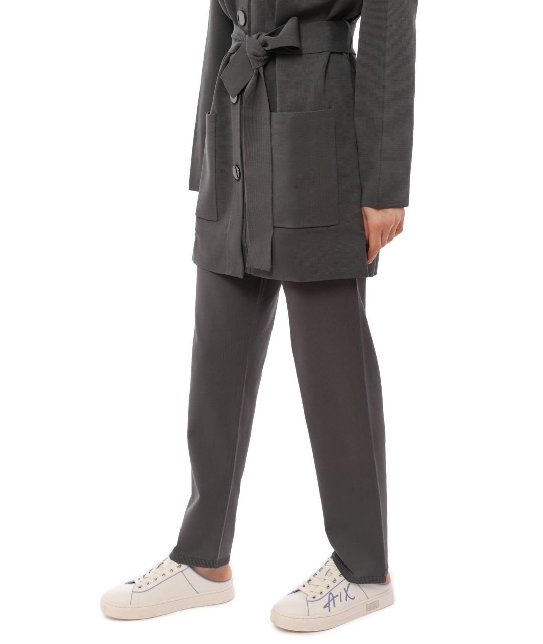 ARMANI EXCHANGE Серые прямые брюки, фото 3