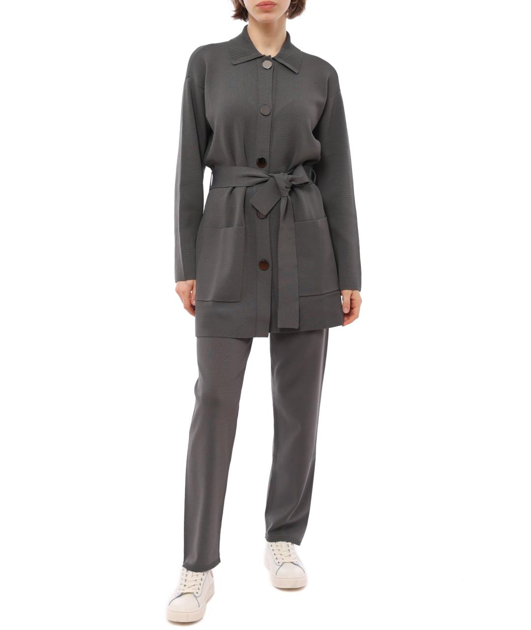 ARMANI EXCHANGE Серые прямые брюки, фото 2