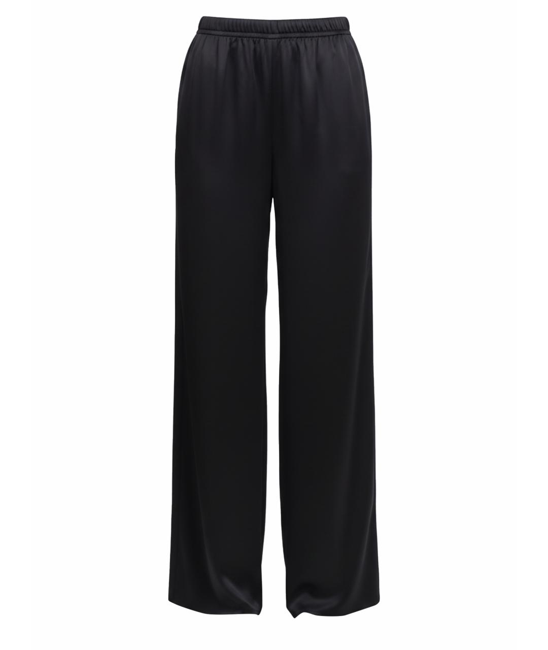 HERNO Черные прямые брюки, фото 1