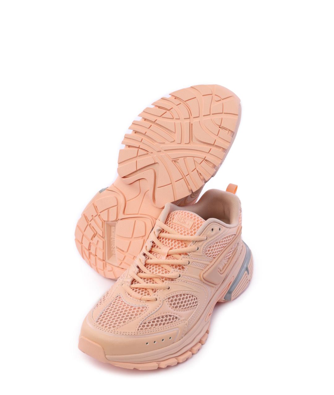 DIESEL Розовые кроссовки, фото 4