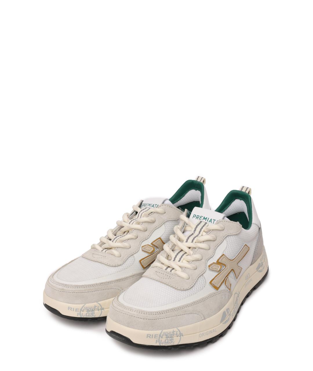 PREMIATA Мульти текстильные низкие кроссовки / кеды, фото 2