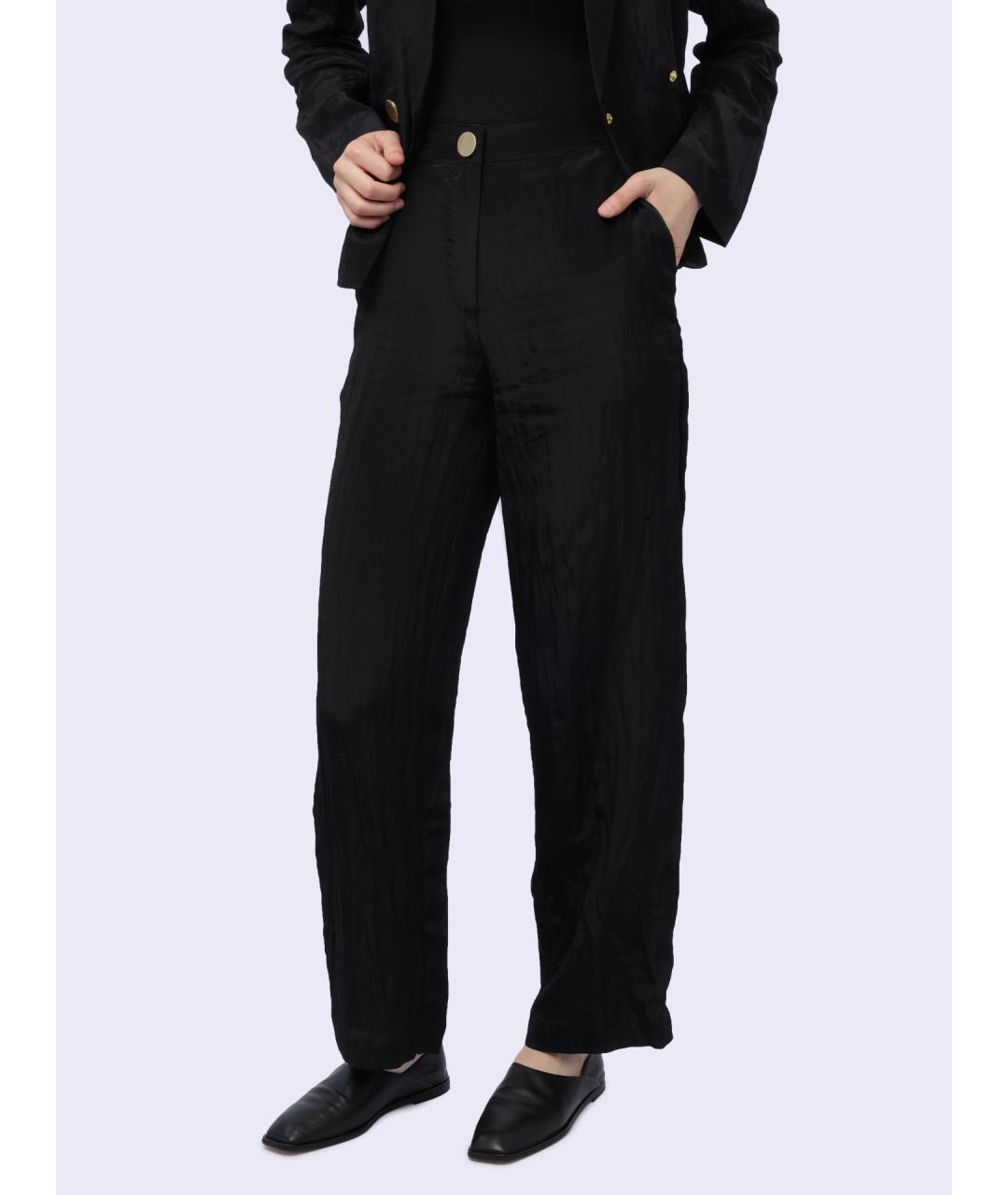 ARMANI EXCHANGE Черные прямые брюки, фото 2
