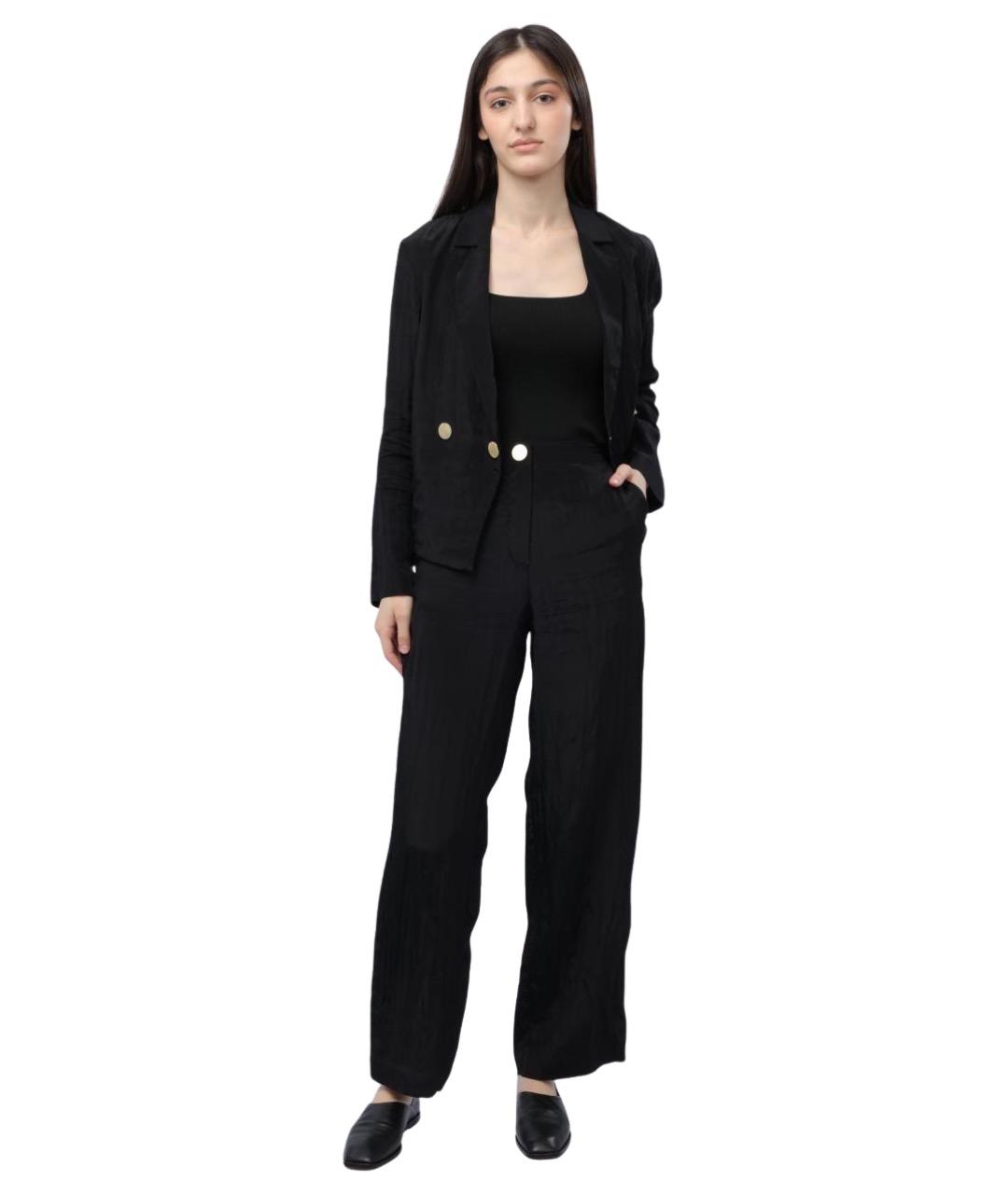 ARMANI EXCHANGE Черные прямые брюки, фото 1