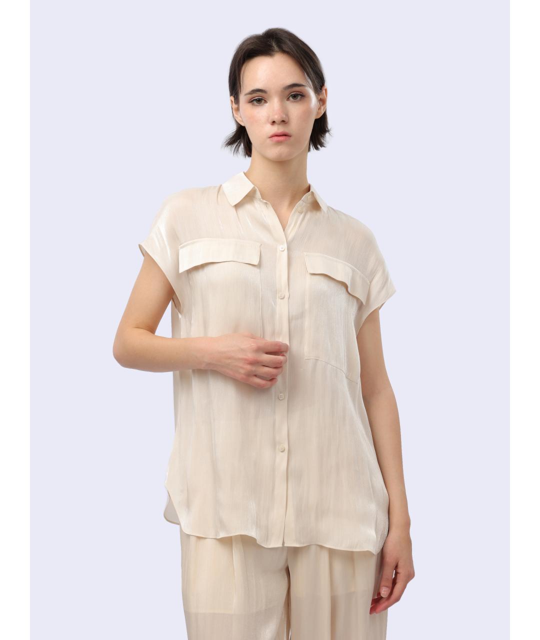 ARMANI EXCHANGE Бежевая рубашка, фото 5