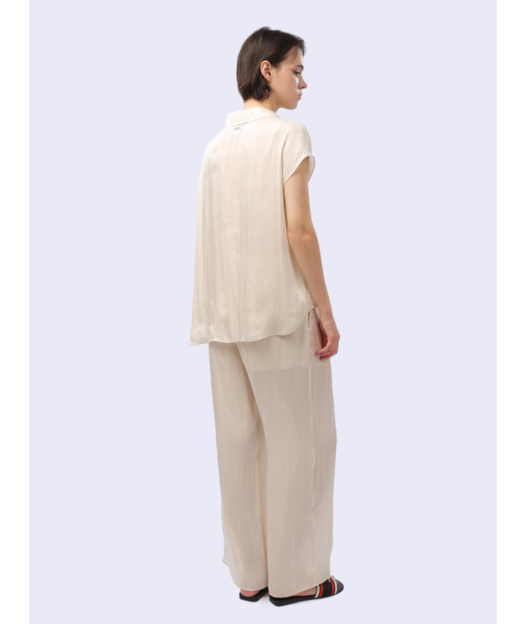 ARMANI EXCHANGE Бежевая рубашка, фото 4