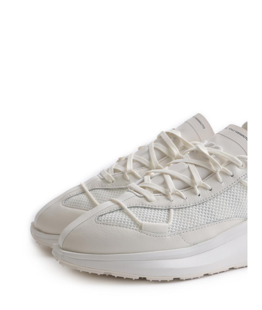 Y-3 Белые высокие кроссовки / кеды, фото 5