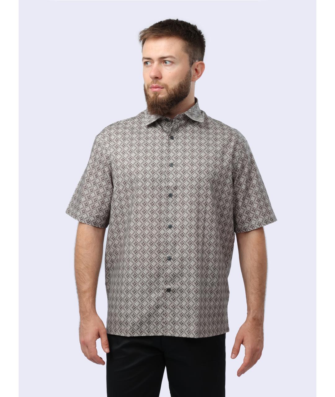 EMPORIO ARMANI Коричневая кэжуал рубашка, фото 2