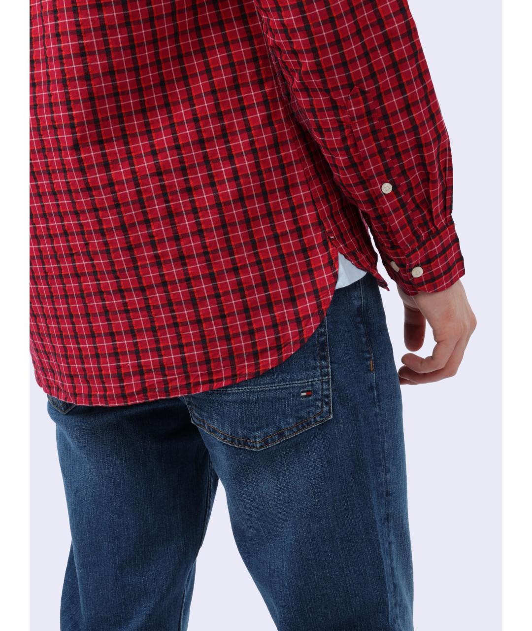 TOMMY HILFIGER Красная кэжуал рубашка, фото 6