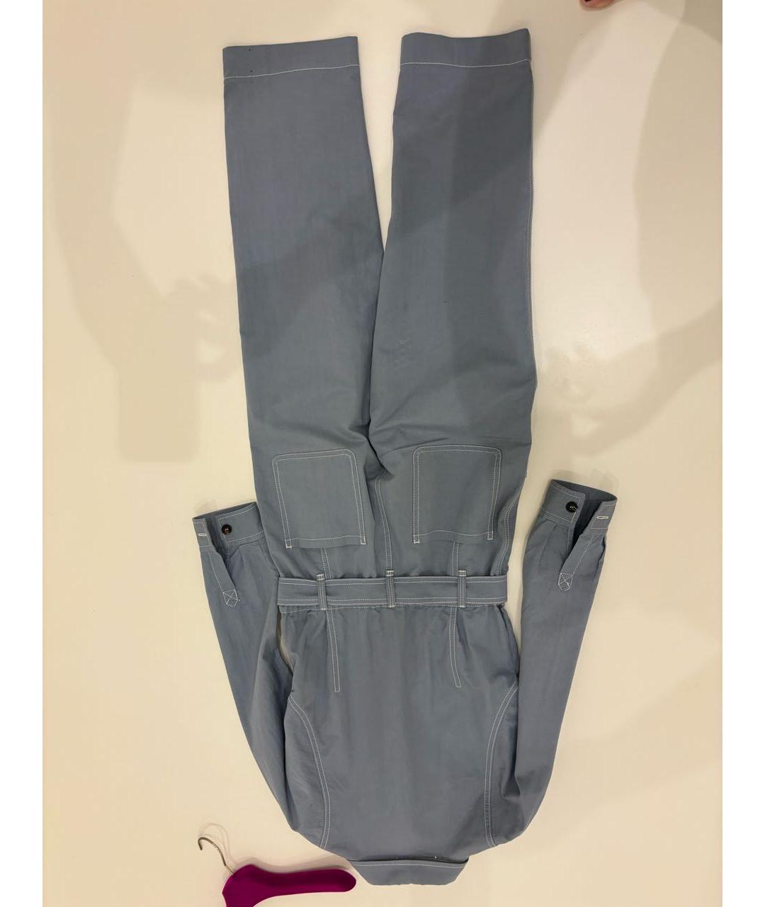 BRUNELLO CUCINELLI Серый хлопковый комбинезон, фото 2