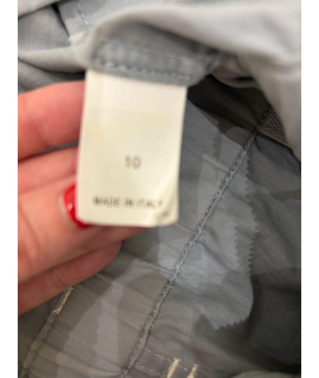 BRUNELLO CUCINELLI Серый хлопковый комбинезон, фото 4