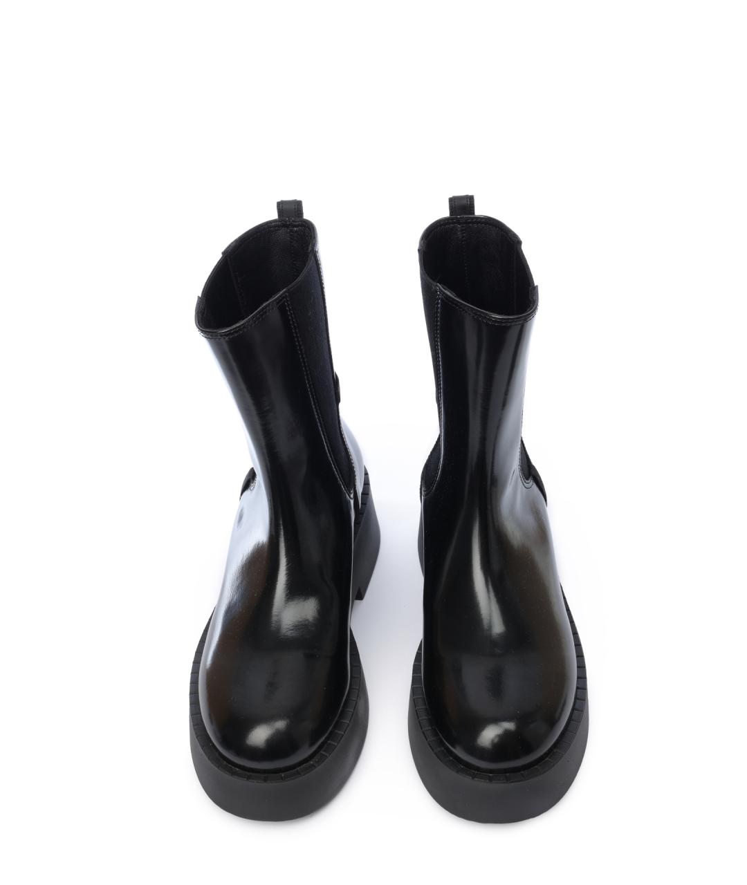 PREMIATA Черные кожаные ботинки, фото 4