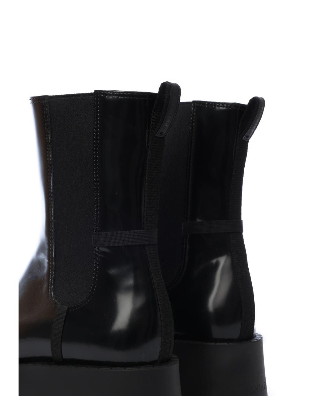 PREMIATA Черные кожаные ботинки, фото 5