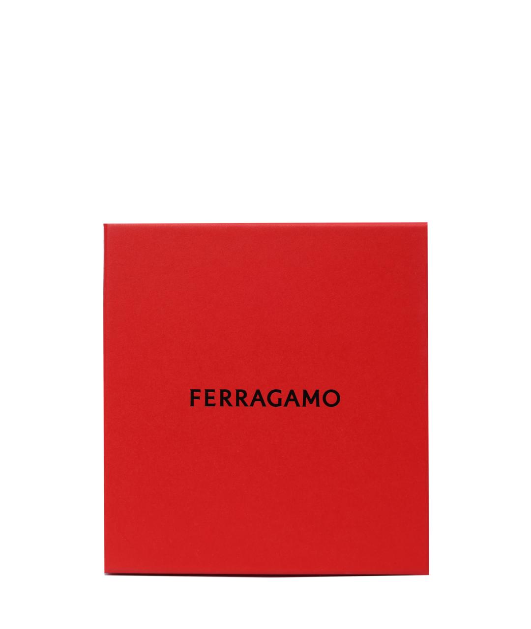 FERRAGAMO Черный кожаный ремень, фото 3