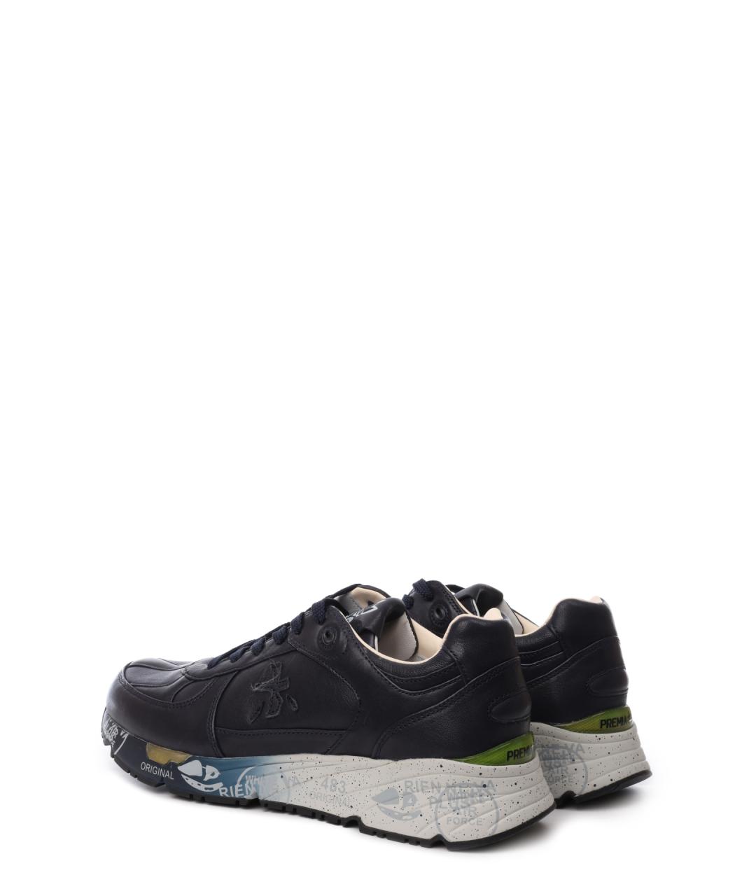 PREMIATA Синие высокие кроссовки / кеды, фото 3