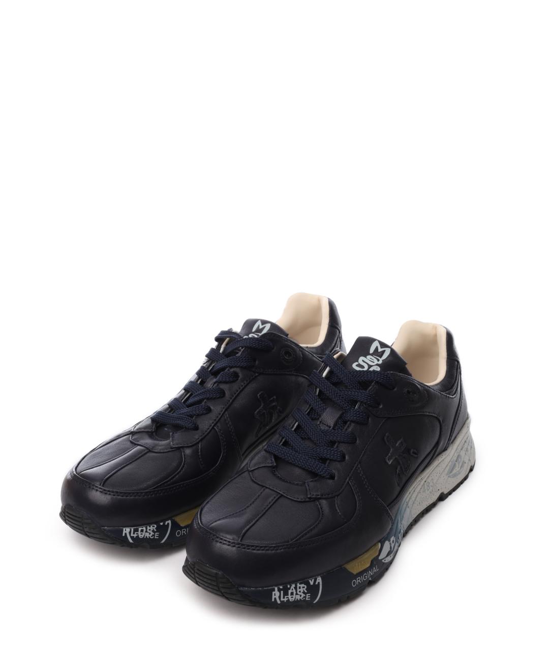 PREMIATA Синие высокие кроссовки / кеды, фото 2