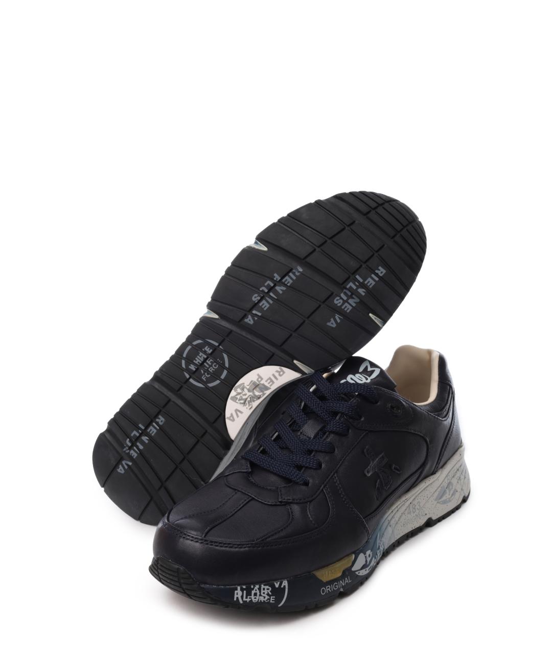 PREMIATA Синие высокие кроссовки / кеды, фото 5