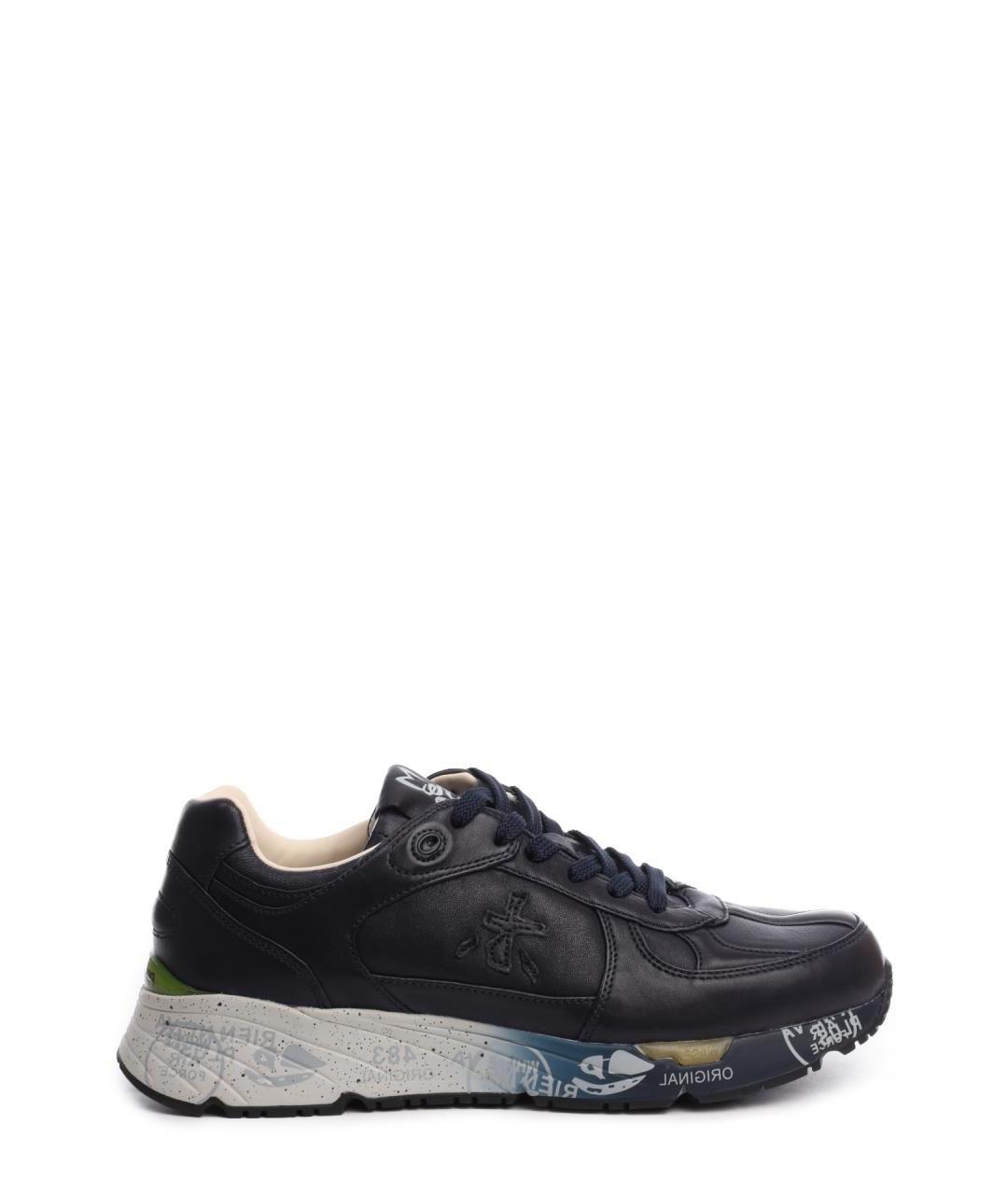 PREMIATA Синие высокие кроссовки / кеды, фото 1