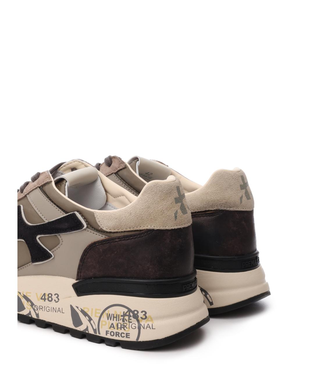 PREMIATA Мульти текстильные высокие кроссовки / кеды, фото 6