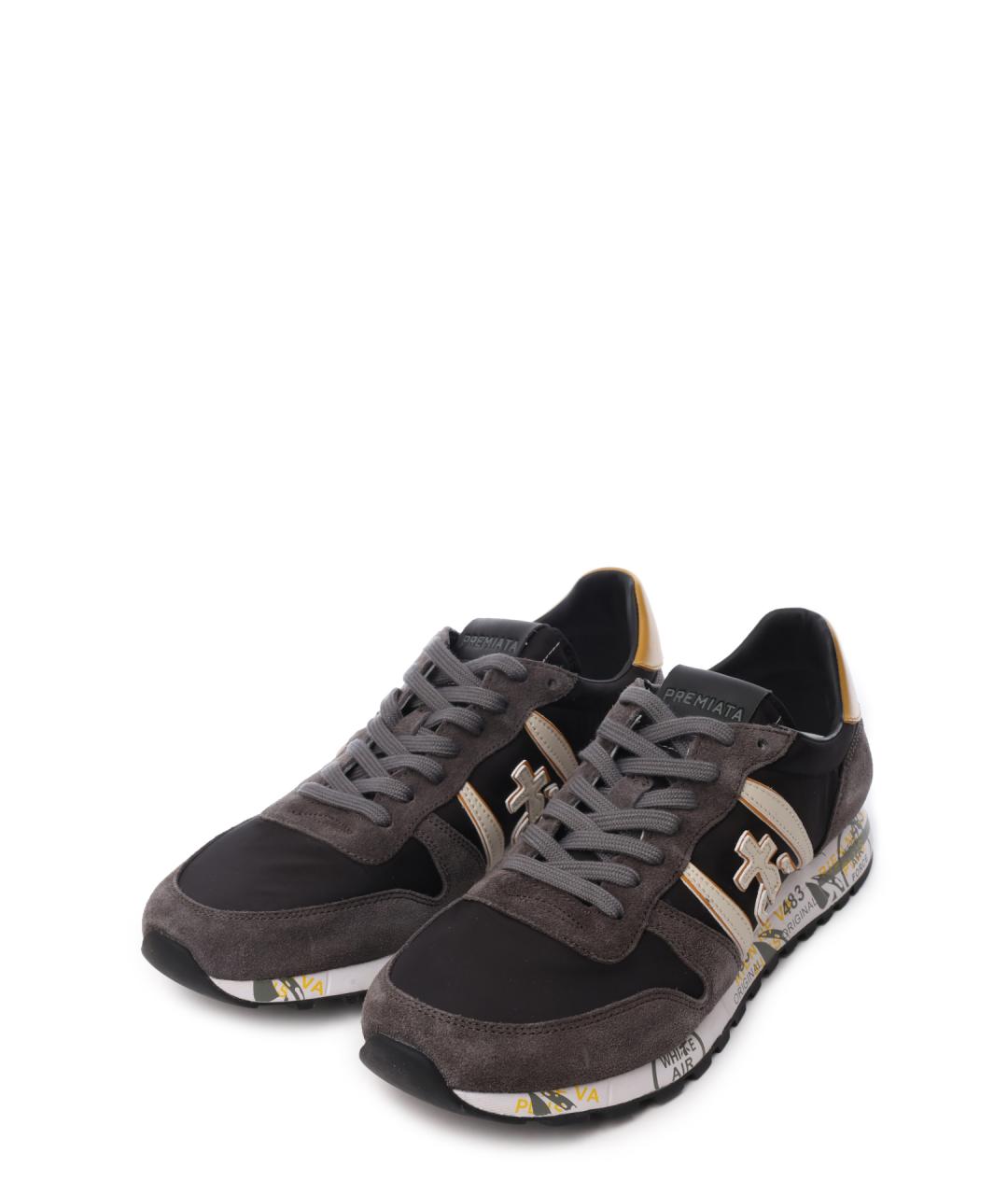 PREMIATA Мульти замшевые низкие кроссовки / кеды, фото 2