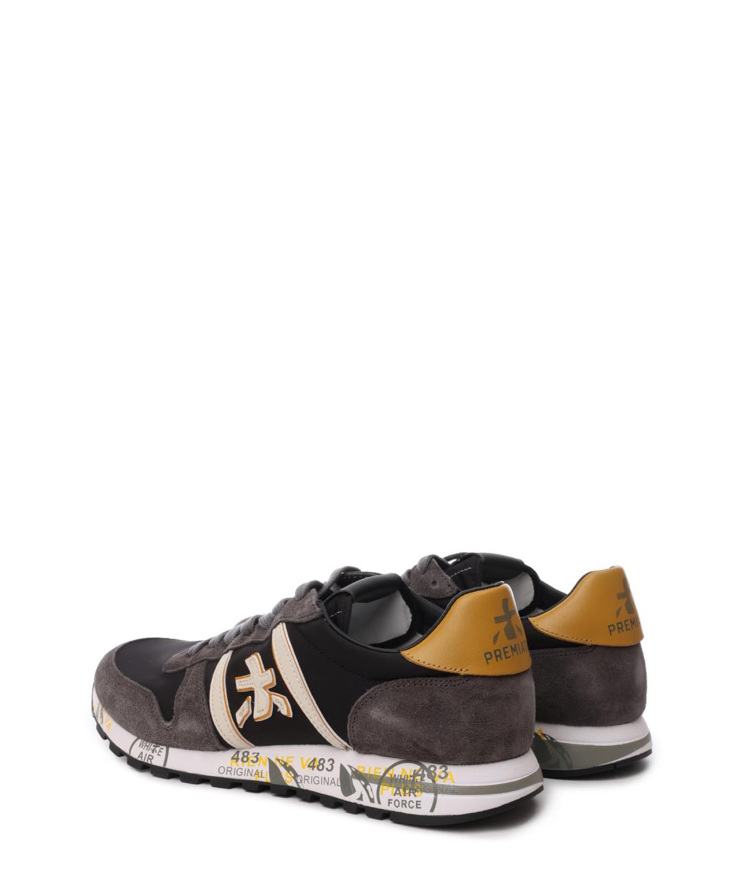 PREMIATA Мульти замшевые низкие кроссовки / кеды, фото 3