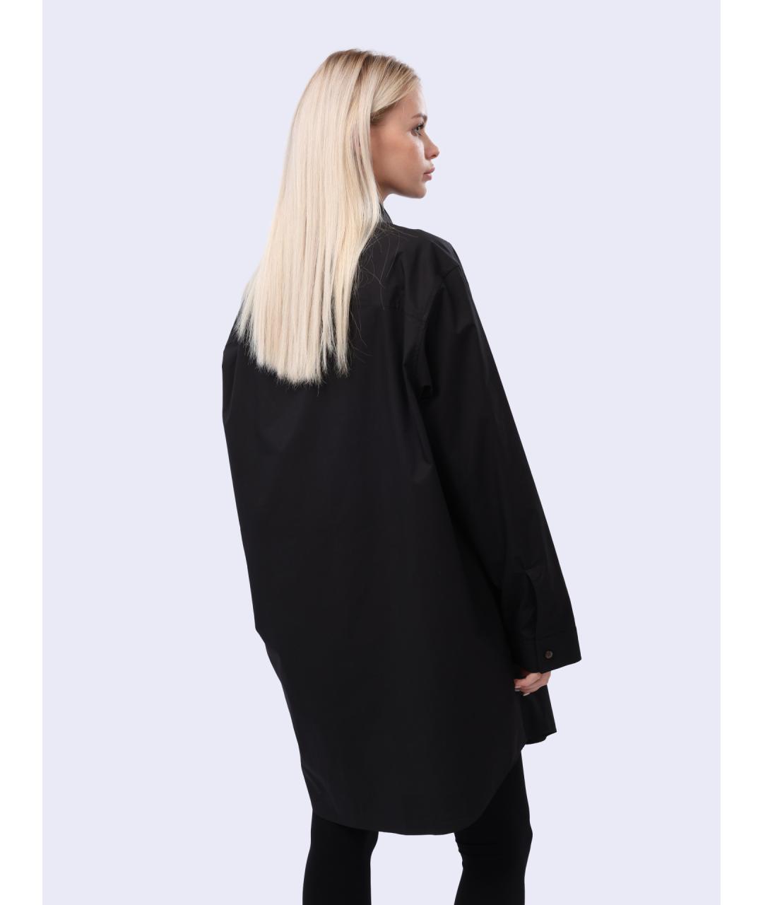 DIESEL Черная хлопковая рубашка, фото 4