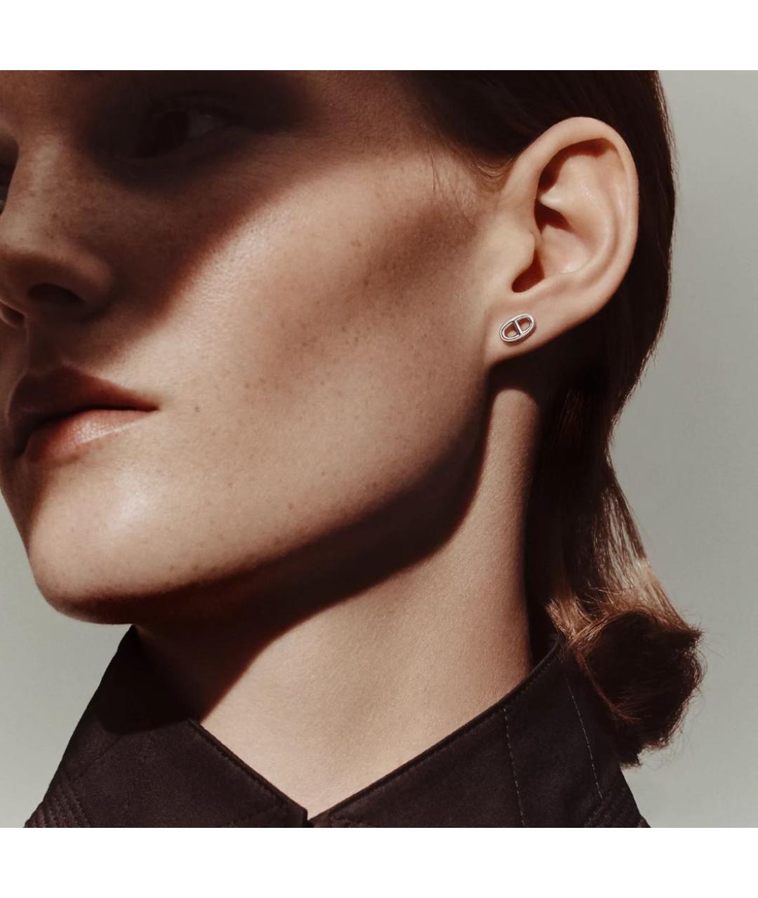 HERMES Серебряные серебряные серьги, фото 2