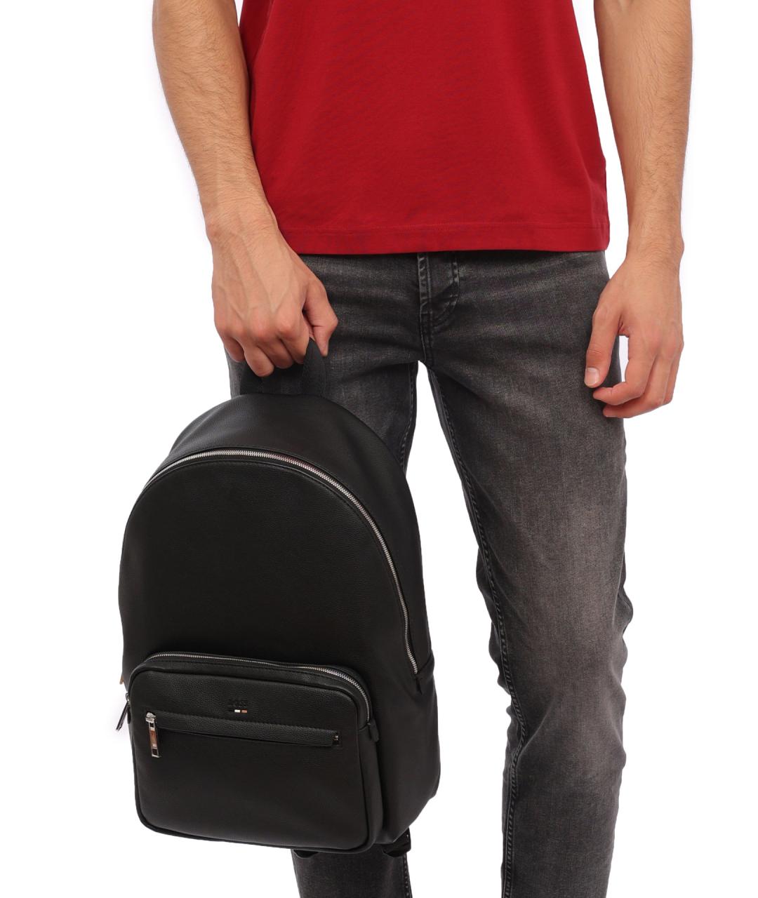 HUGO BOSS Черный рюкзак, фото 5