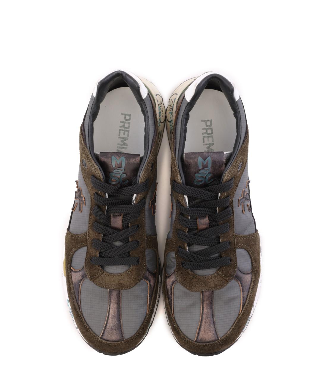 PREMIATA Мульти кожаные низкие кроссовки / кеды, фото 5