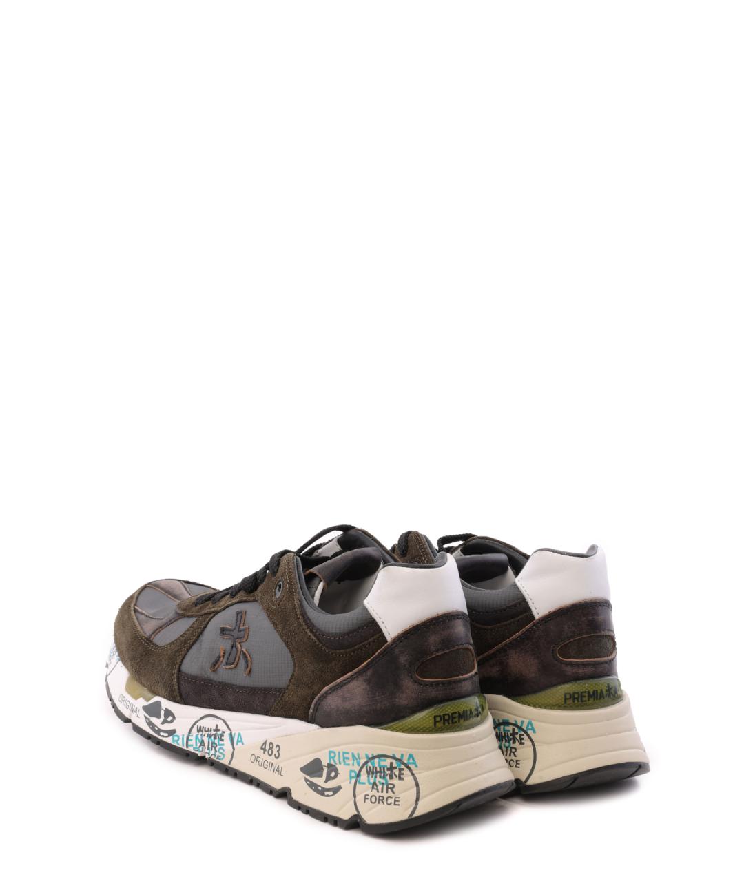 PREMIATA Мульти кожаные низкие кроссовки / кеды, фото 3