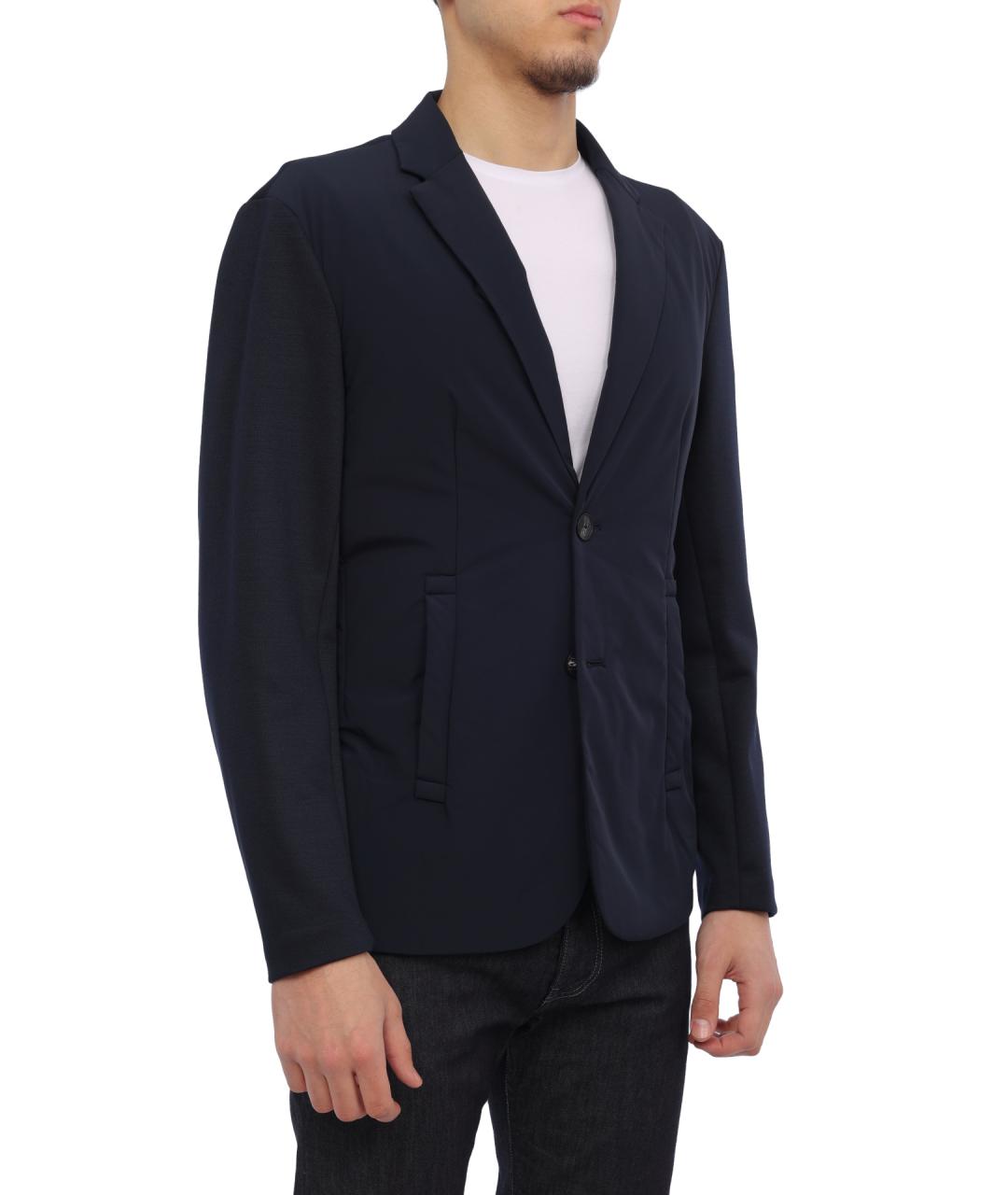 EMPORIO ARMANI Синий пиджак, фото 3