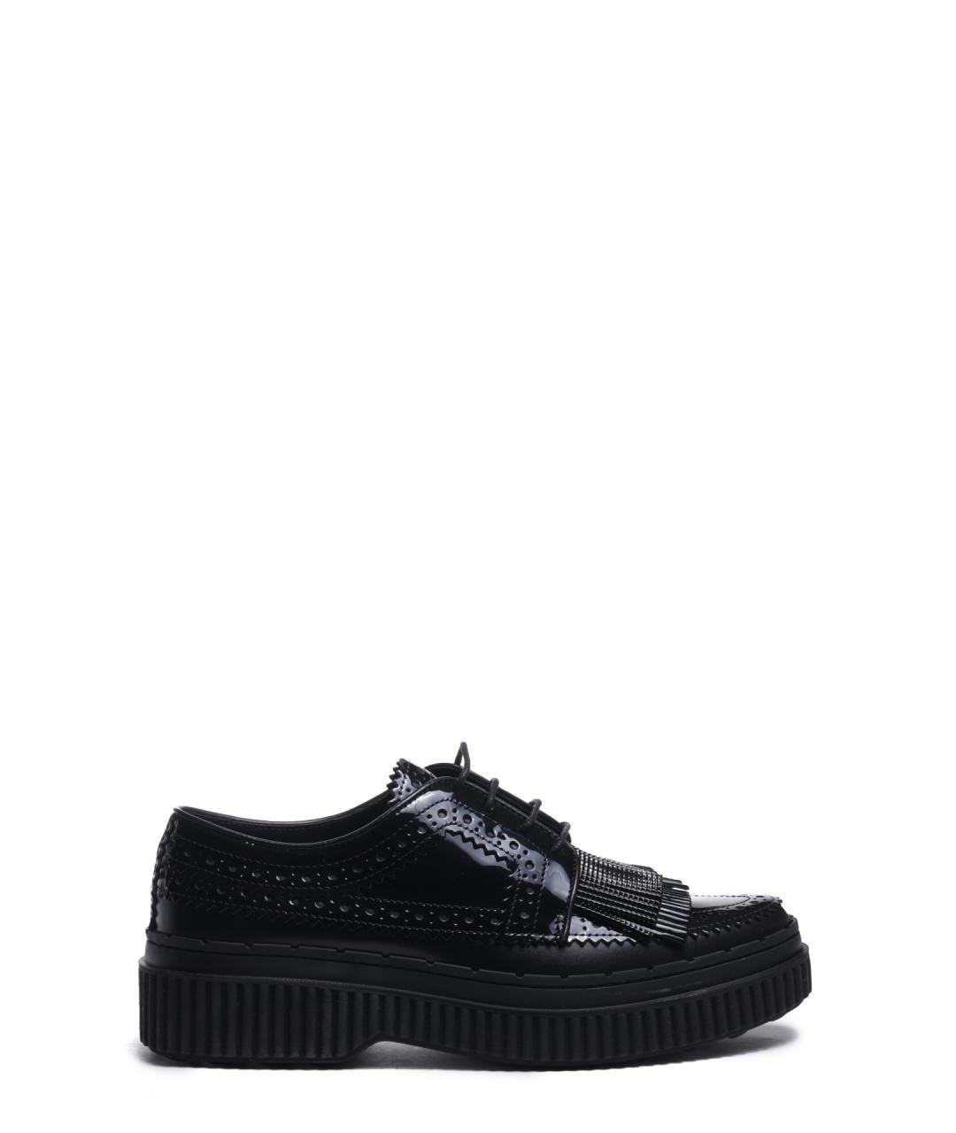 TOD'S Черные кожаные туфли, фото 1