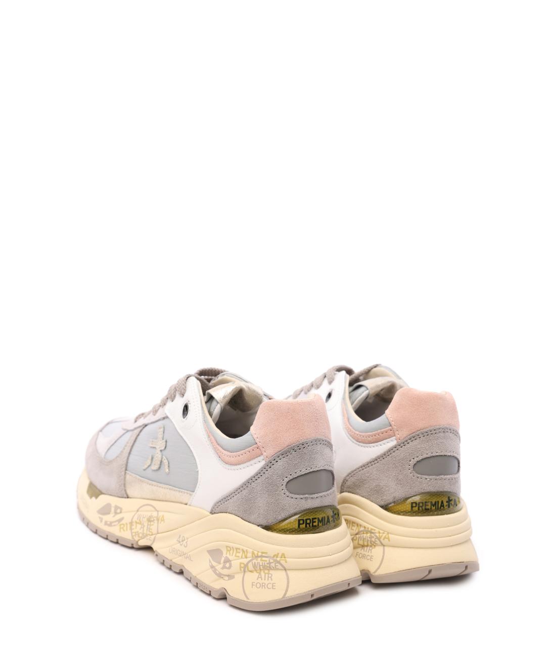 PREMIATA Серые кроссовки, фото 3