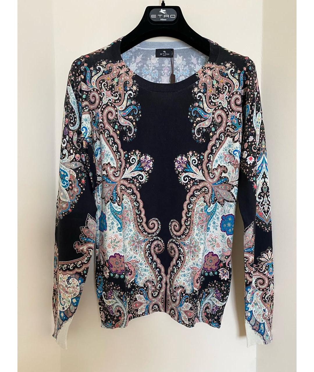 ETRO Мульти шелковый джемпер / свитер, фото 7
